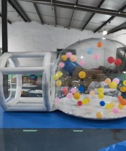 White Snow Igloo-Style Inflatable Bubble Tents - Durable PVC, Easy Setup, Free Global Shipping