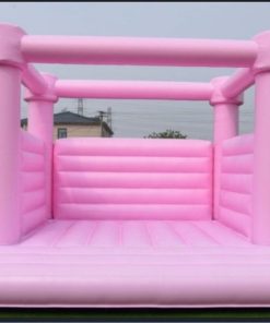 Magenta Inflatable Bounce Castle - Durable Wedding Playspace for All Occasions - Sizes up to 5m x 5m x 4m