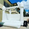 White Inflatable Wedding Bounce House - Versatile, Durable, with 2-Year Warranty & Global Shipping