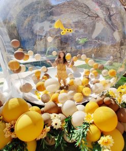 Crystal White Inflatable Bubble House - Durable, Easy Setup, Free Global Shipping & 2-Year Warranty