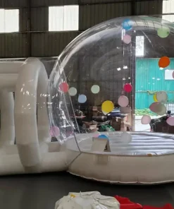 Crystal White Inflatable Bubble Igloo Tent - Premium Transparent Dome for Events with Global Shipping